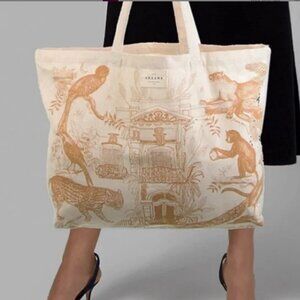 Sézane Paraiso Canvas Tote bag